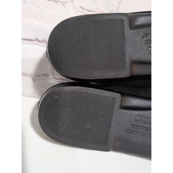 SAS Metro Horse Bit Loafer Women Size 10 Narrow Black Suede Leather MSRP $188.95 - Picture 5 of 12